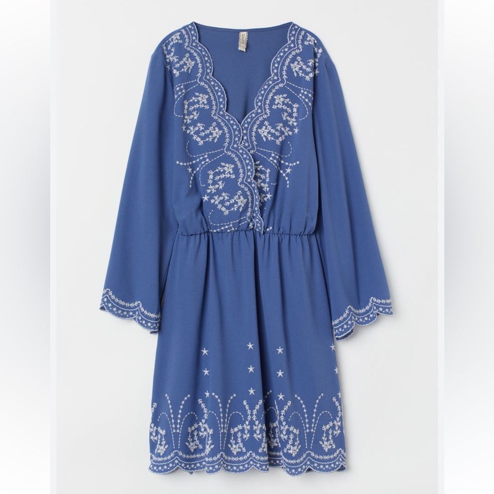 H&M Dress with Embroidery